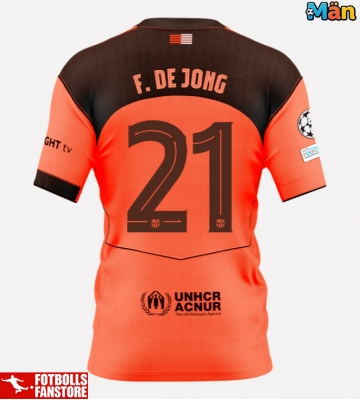 Barcelona Frenkie de Jong #21 Tredje Tröja 2025-26 Kortärmad